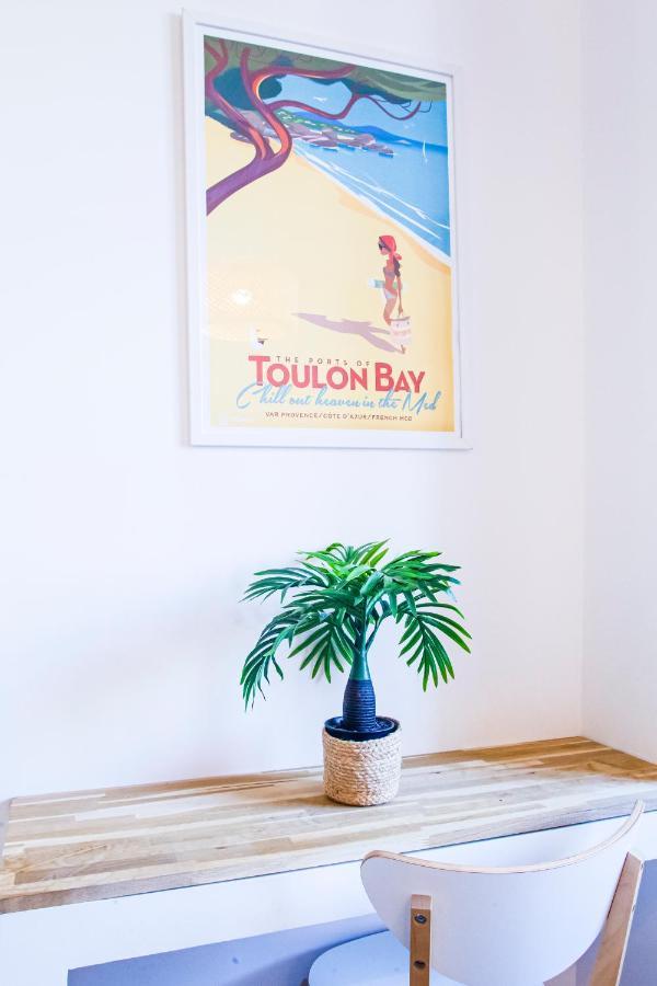 La Cle Studio Clim, Wifi, Gare Et Port De Toulon Luaran gambar